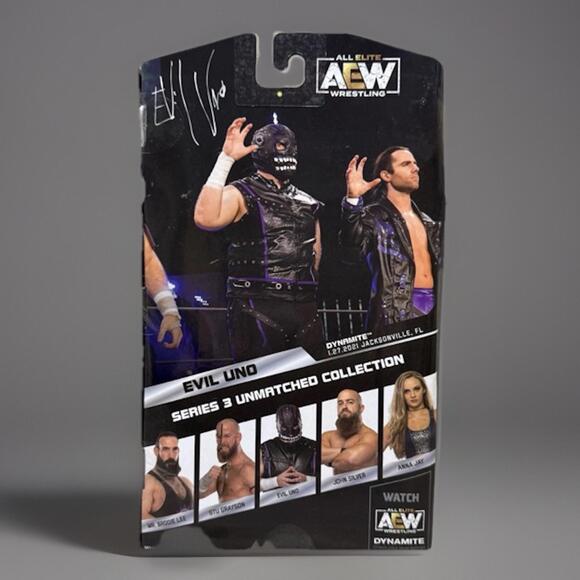 Evil Uno AEW Unmatched Collection #19 Series 3 SEALED - Picture 2 of 3